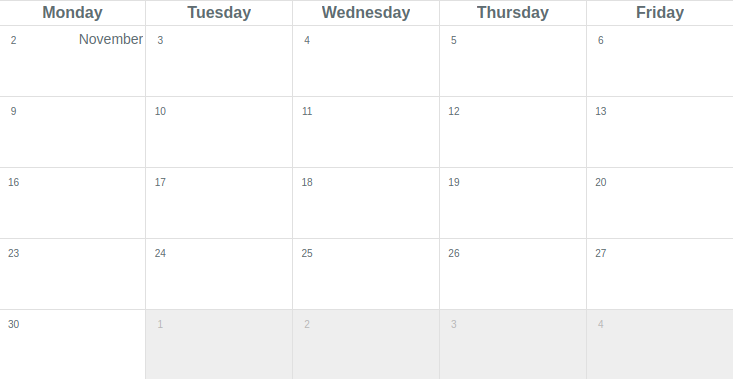 IEM :: RQC00660061 Data Calendar for Jun 2016